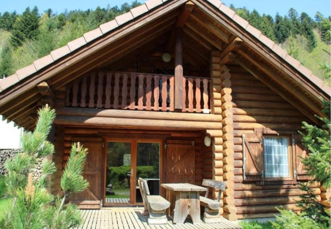 L'Oursblanc Chalet En Rondins La Bresse Zewnętrze zdjęcie