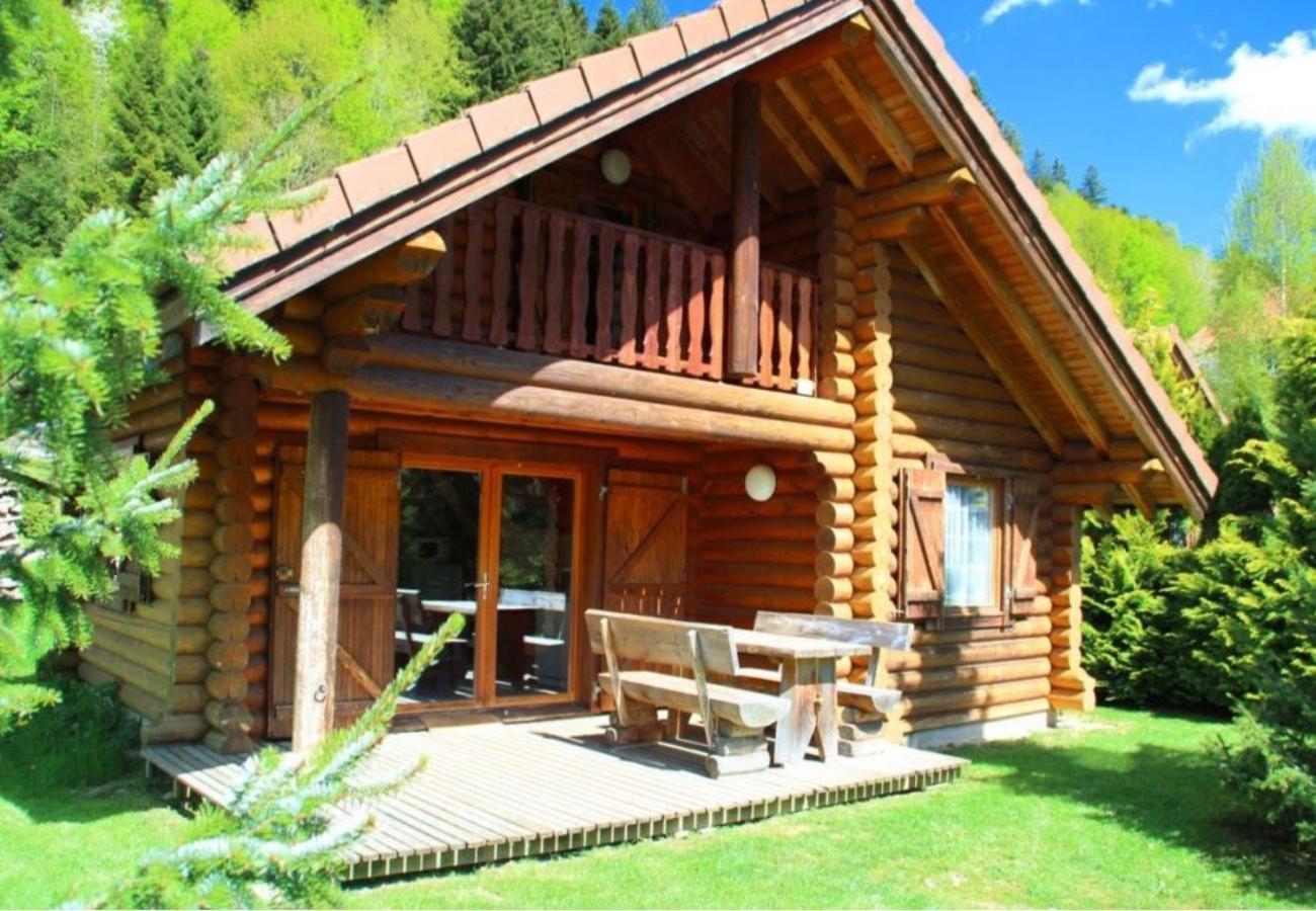 L'Oursblanc Chalet En Rondins La Bresse Zewnętrze zdjęcie