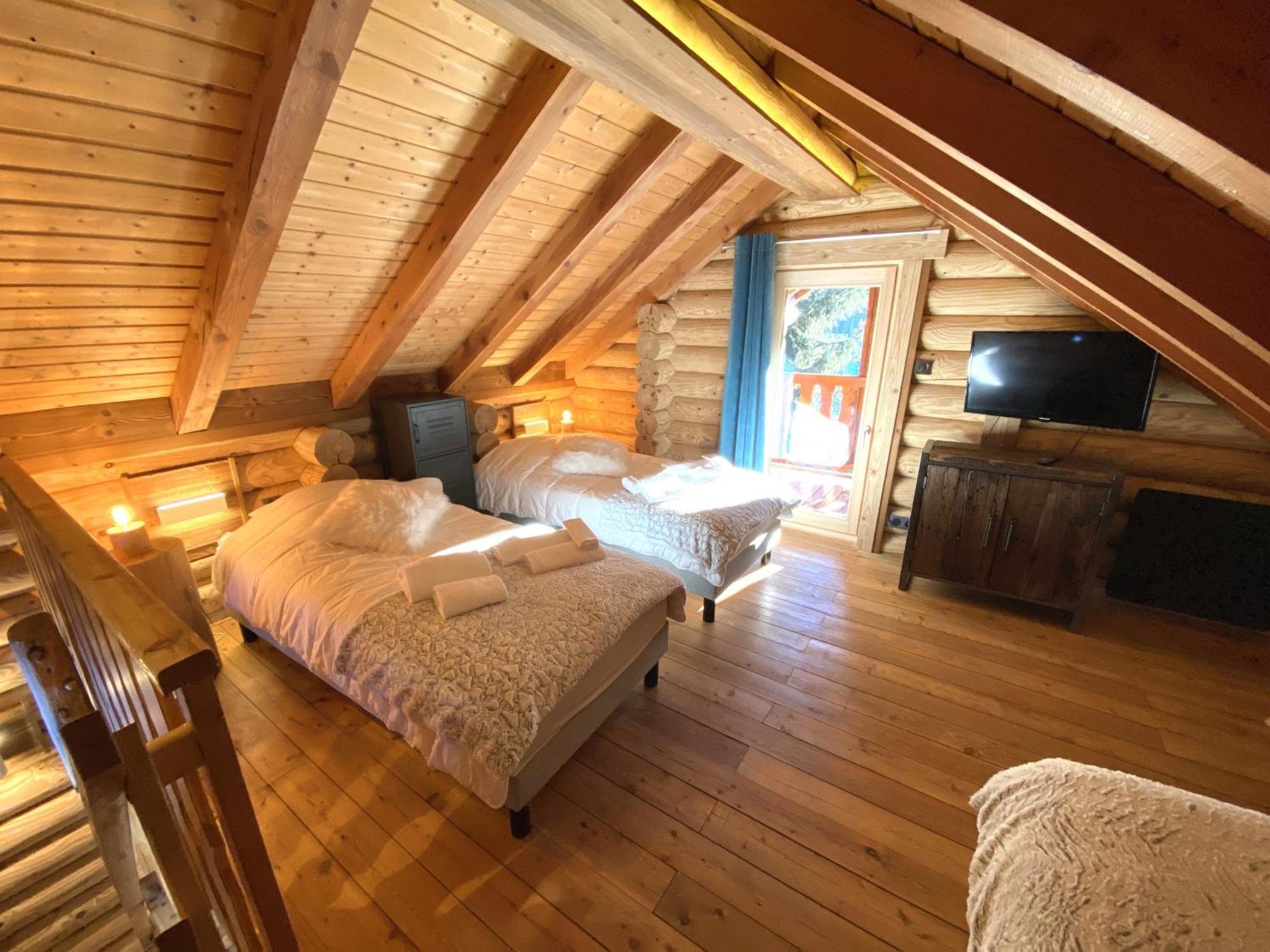 L'Oursblanc Chalet En Rondins La Bresse Zewnętrze zdjęcie