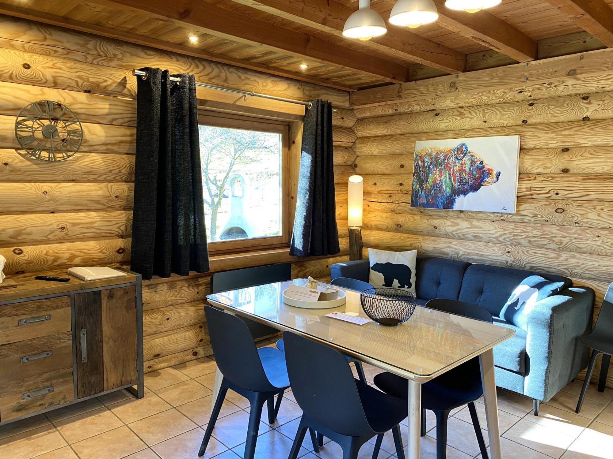 L'Oursblanc Chalet En Rondins La Bresse Zewnętrze zdjęcie