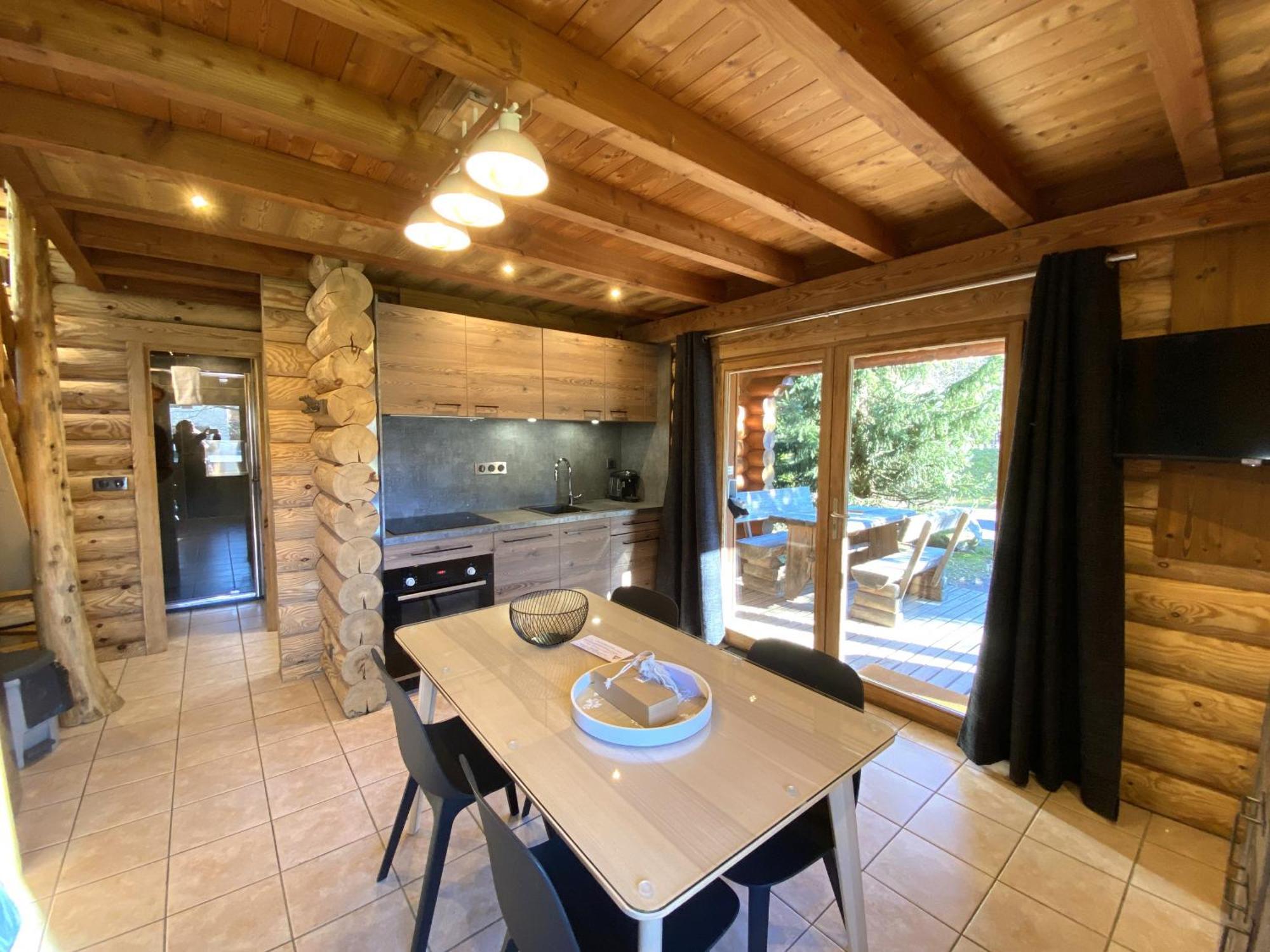 L'Oursblanc Chalet En Rondins La Bresse Zewnętrze zdjęcie