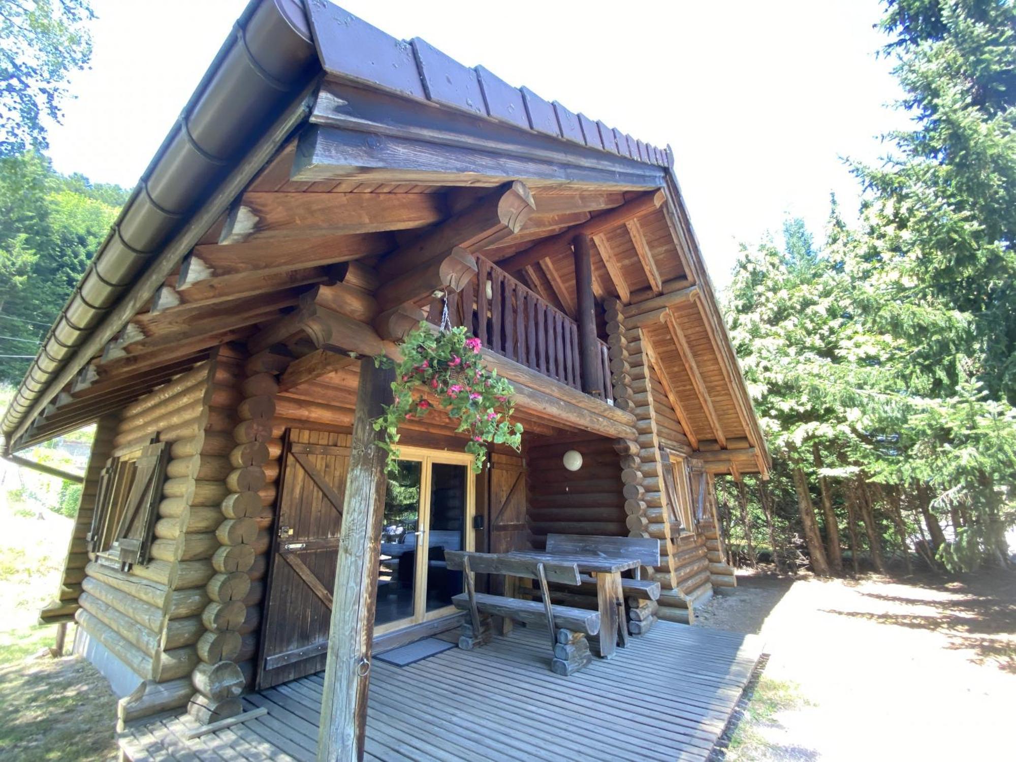 L'Oursblanc Chalet En Rondins La Bresse Zewnętrze zdjęcie
