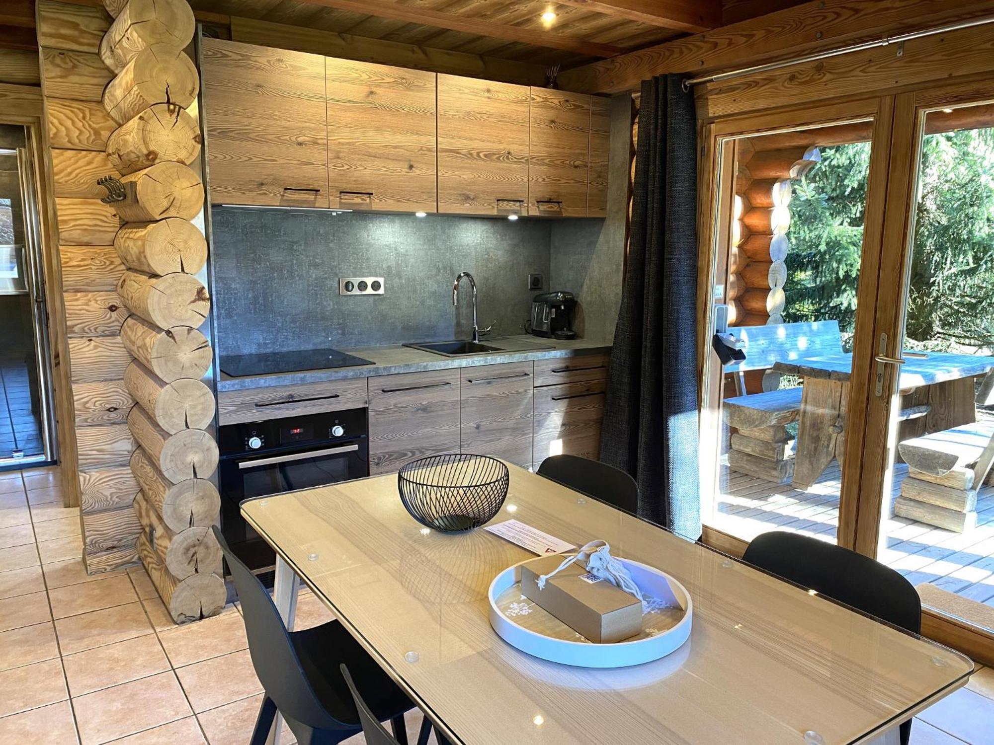 L'Oursblanc Chalet En Rondins La Bresse Zewnętrze zdjęcie
